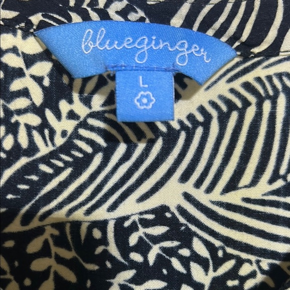 Black and White Scoop Neck Sleeveless Midi Dress - Picture 2 of 4